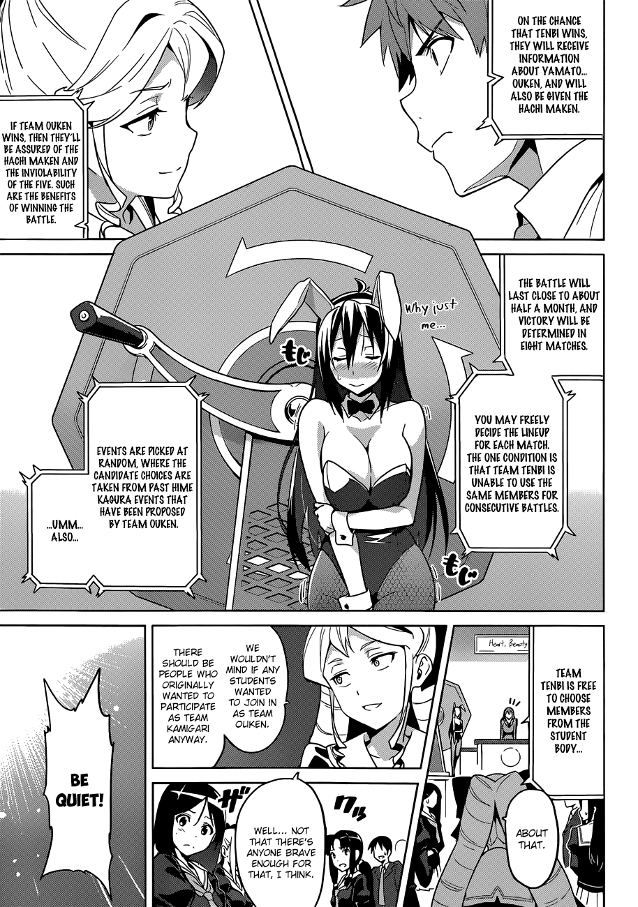 Maken-Ki! Chapter 66 page 12 - Chapter 66: Deluxe Pole Toppling