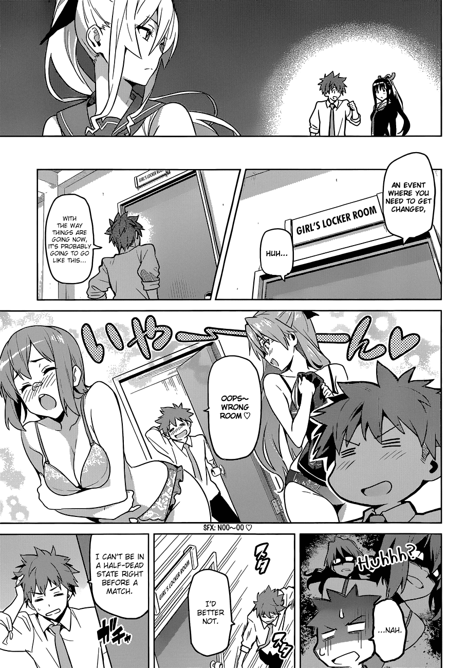 Maken-Ki! Chapter 66 page 23 - Chapter 66: Deluxe Pole Toppling