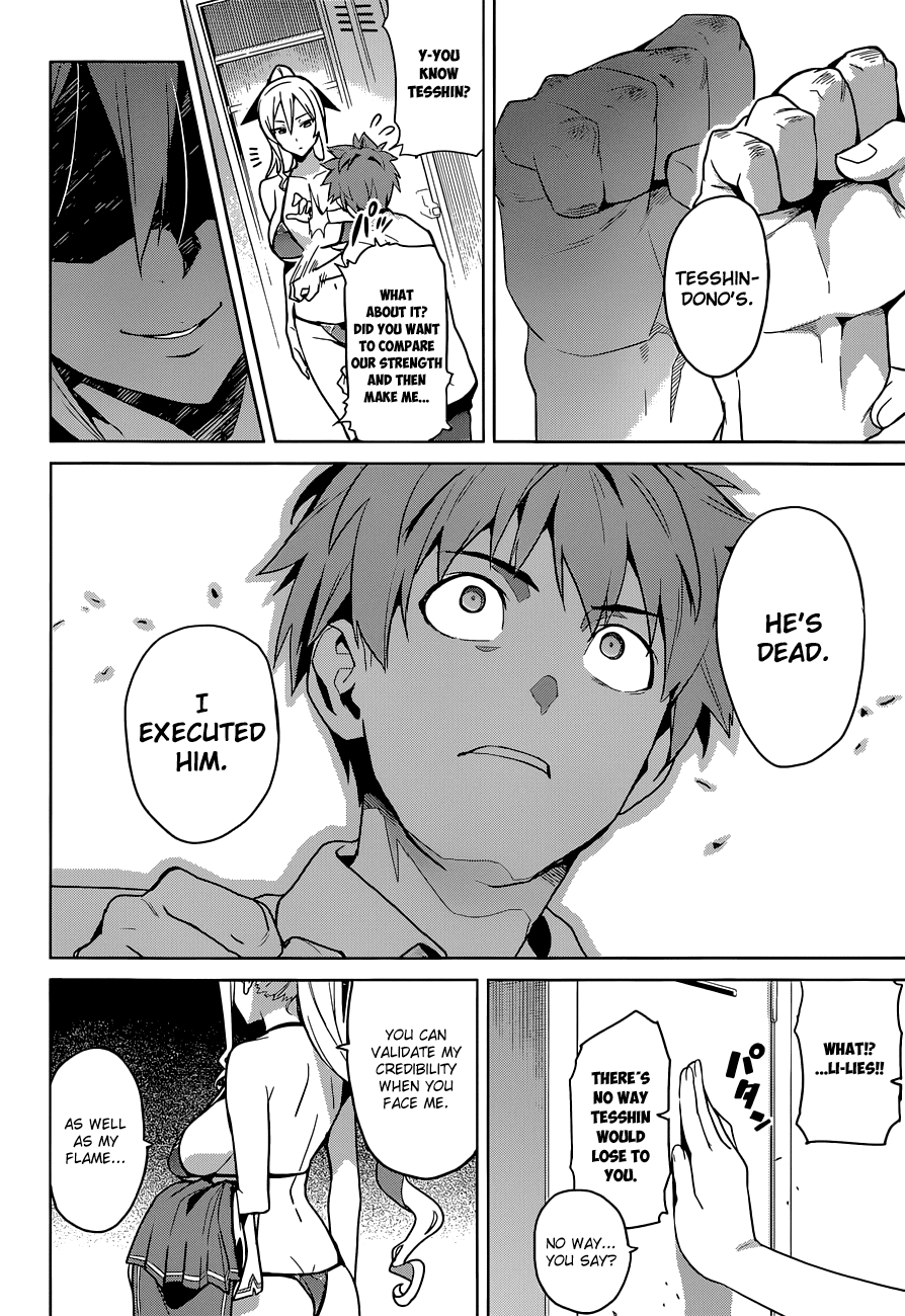 Maken-Ki! Chapter 66 page 27 - Chapter 66: Deluxe Pole Toppling