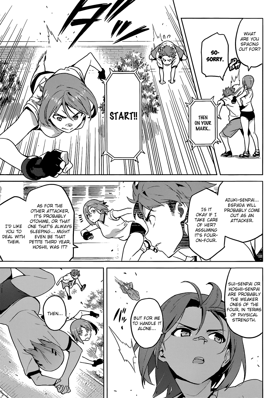 Maken-Ki! Chapter 66 page 32 - Chapter 66: Deluxe Pole Toppling