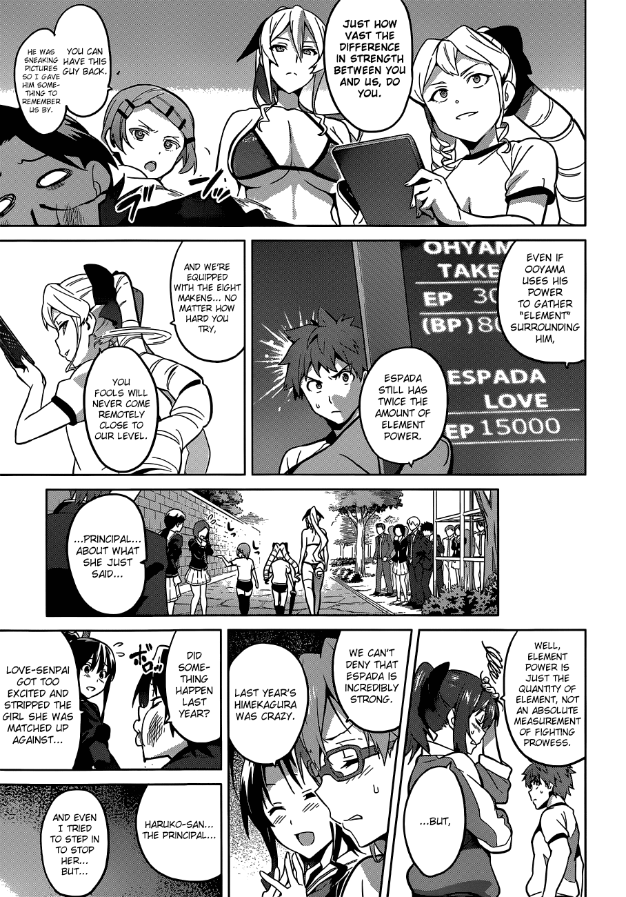 Maken-Ki! Chapter 69 page 15 - Chapter 69: A Way To Enjoy The Festival