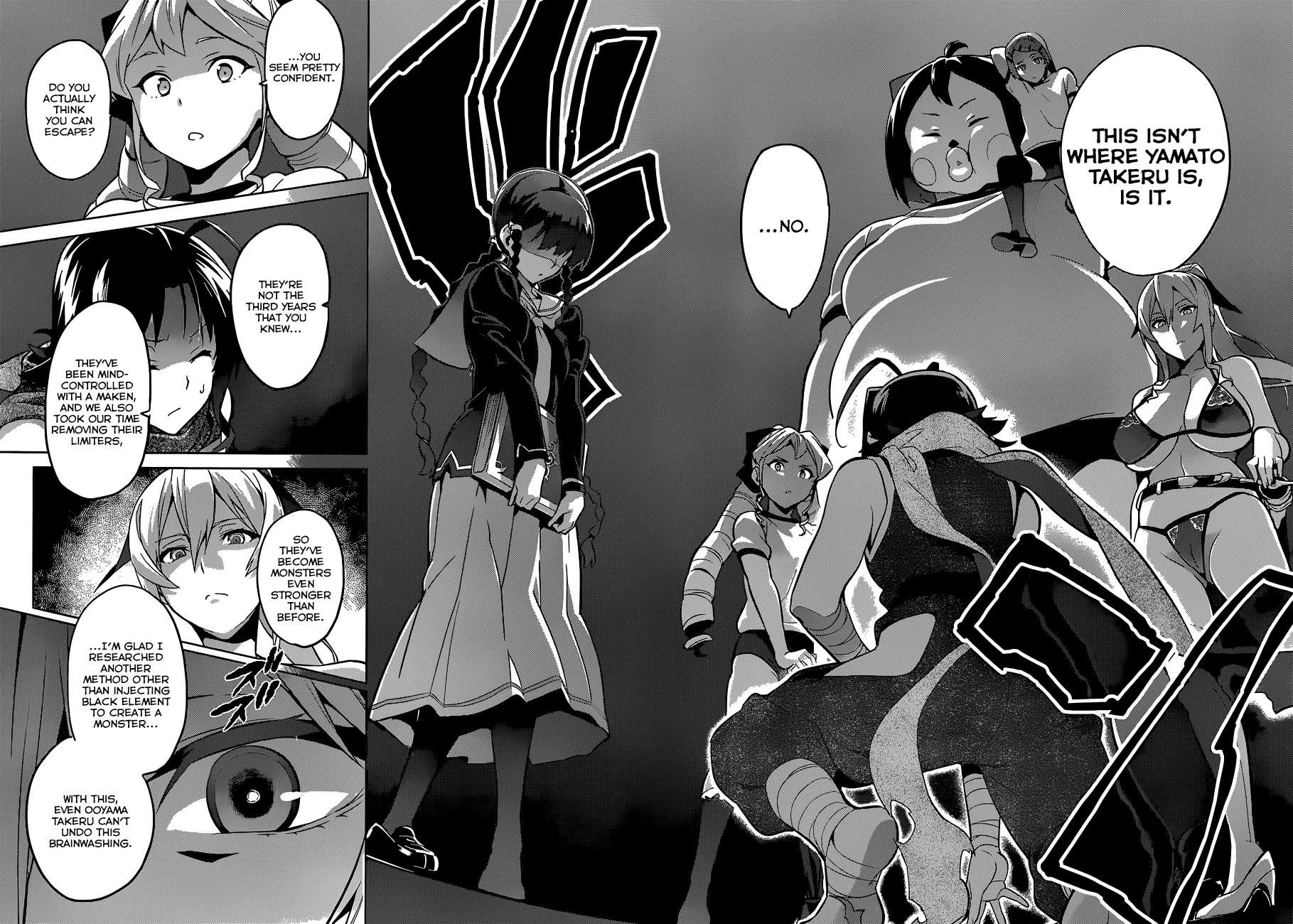 Maken-Ki! Chapter 69 page 22 - Chapter 69: A Way To Enjoy The Festival