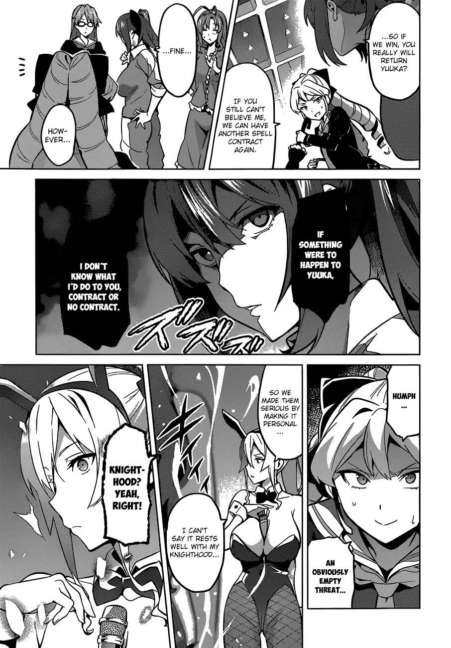 Maken-Ki! Chapter 70 page 15 - Chapter 70: Dynamic Quiz Game