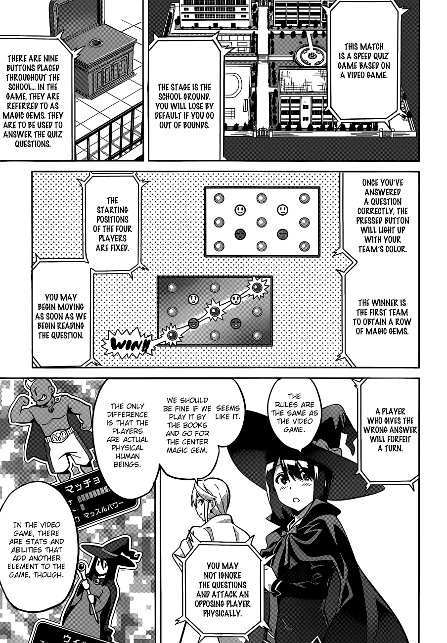 Maken-Ki! Chapter 70 page 21 - Chapter 70: Dynamic Quiz Game