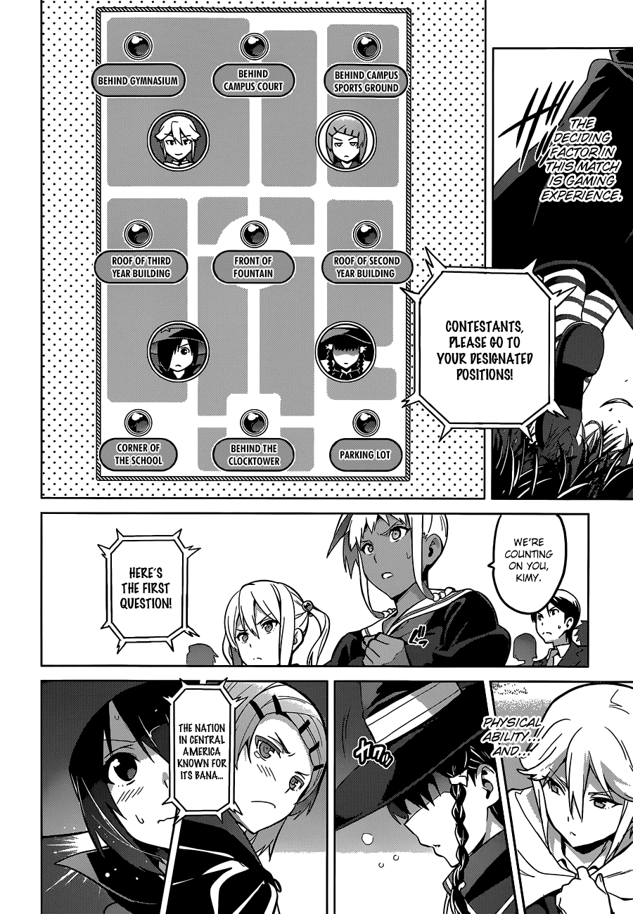 Maken-Ki! Chapter 70 page 22 - Chapter 70: Dynamic Quiz Game