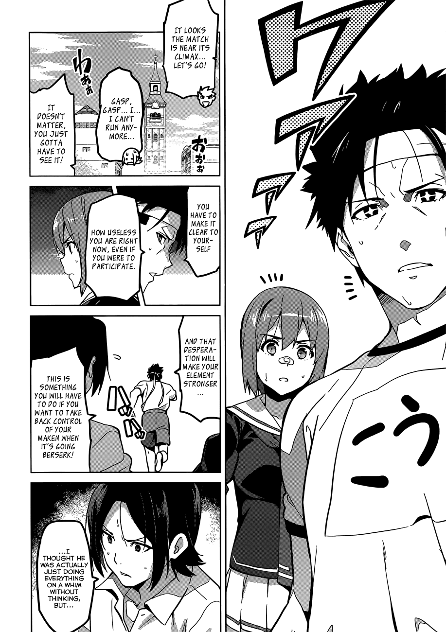 Maken-Ki! Chapter 72 page 11 - Chapter 72: The one Who Perished