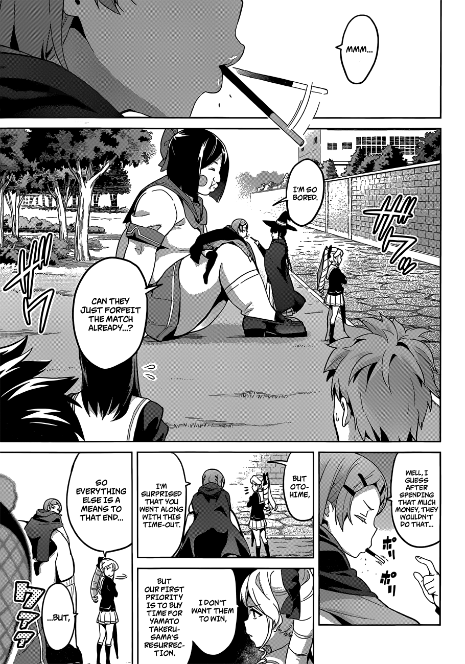 Maken-Ki! Chapter 73 page 11 - Chapter 73: Lucky Woman