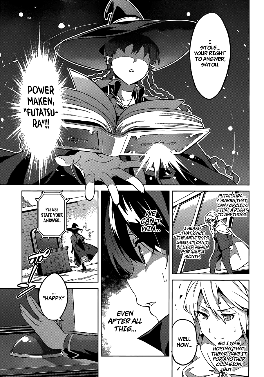 Maken-Ki! Chapter 73 page 23 - Chapter 73: Lucky Woman