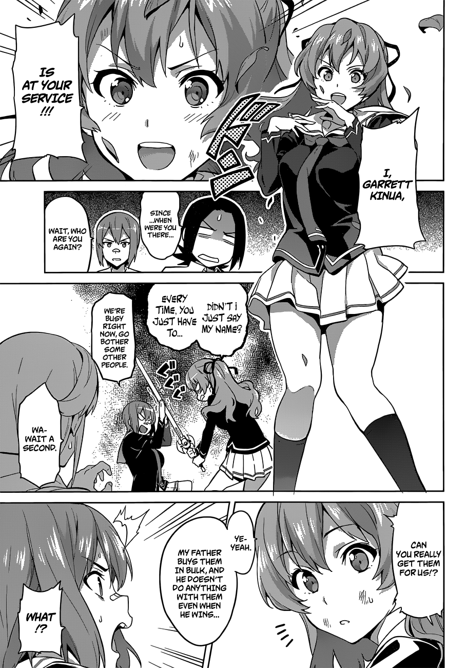 Maken-Ki! Chapter 73 page 9 - Chapter 73: Lucky Woman