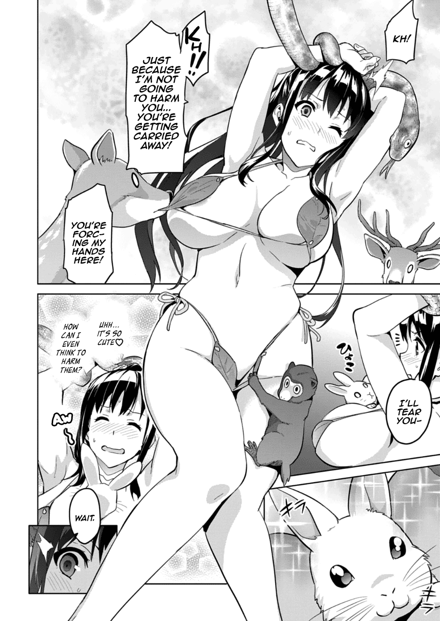 Maken-Ki! Chapter 74 page 18 - Chapter 74: Haruko and Aoi's Throbbing Animal Land