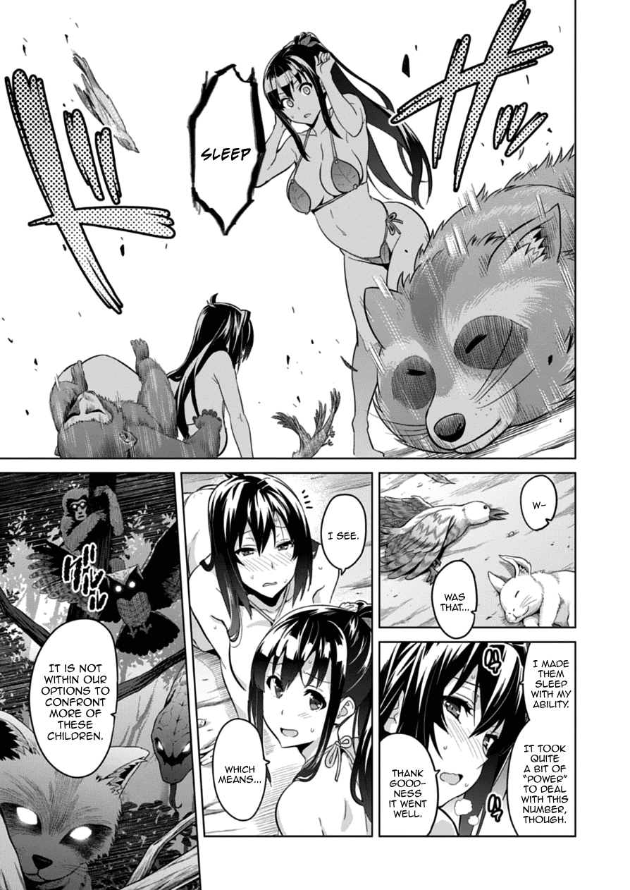 Maken-Ki! Chapter 74 page 19 - Chapter 74: Haruko and Aoi's Throbbing Animal Land