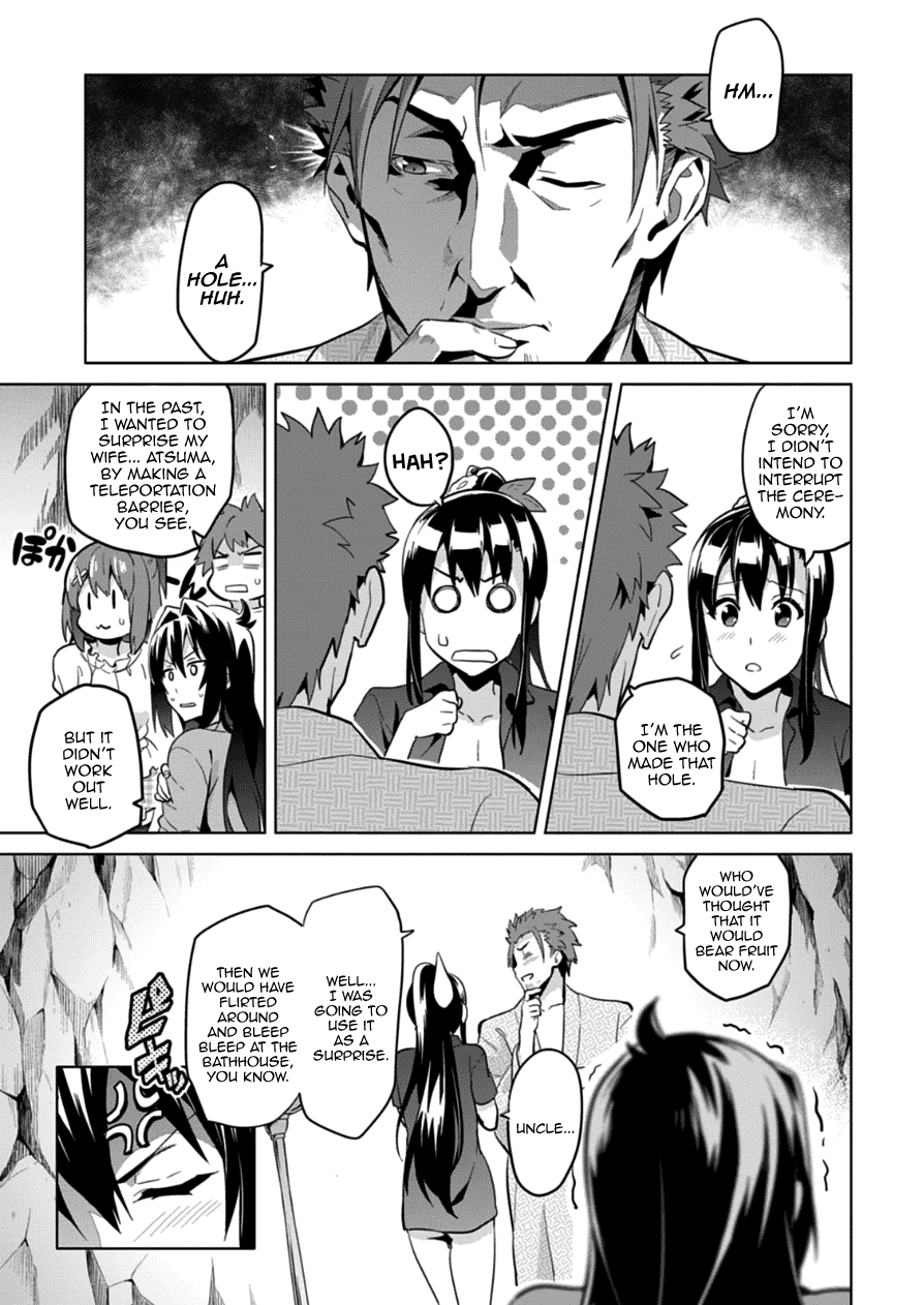 Maken-Ki! Chapter 74 page 25 - Chapter 74: Haruko and Aoi's Throbbing Animal Land