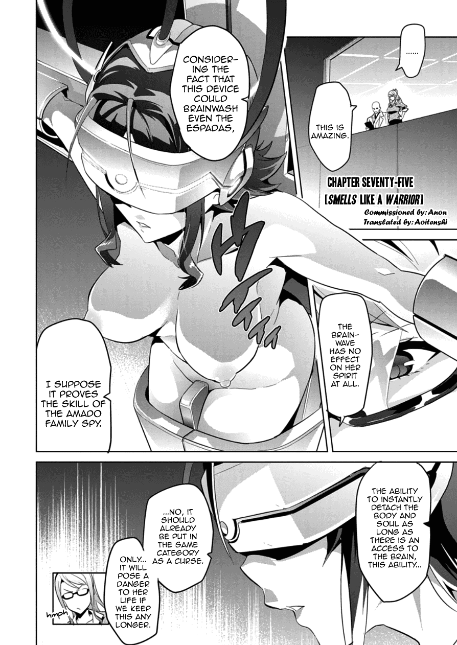 Maken-Ki! Chapter 75 page 1 - Chapter 75: *Smells* Like a *Warrior*