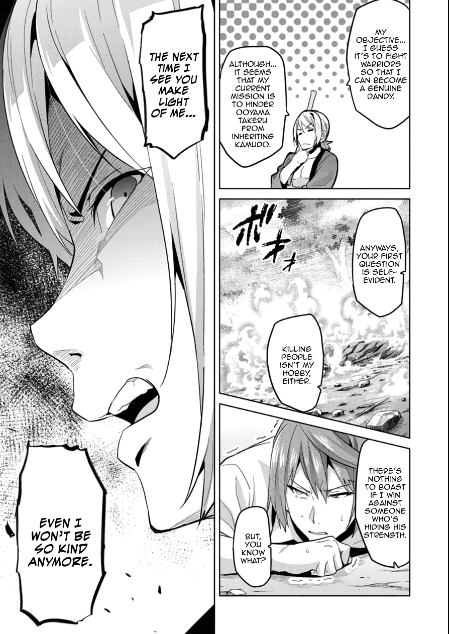 Maken-Ki! Chapter 75 page 11 - Chapter 75: *Smells* Like a *Warrior*