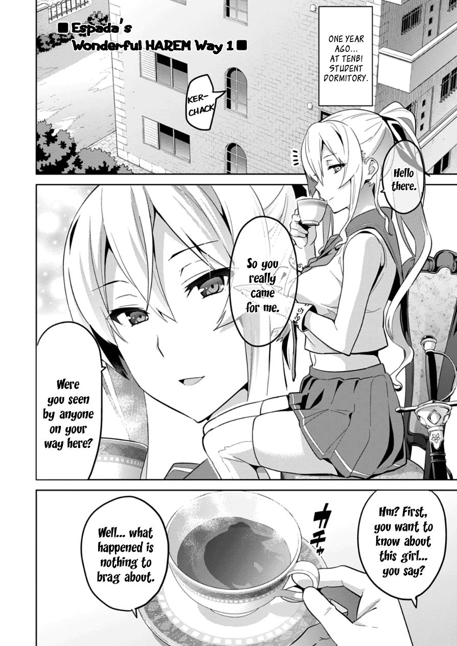 Maken-Ki! Chapter 76.1 page 2 - Chapter 76.1: Espada's Wonderful HAREM Way 1