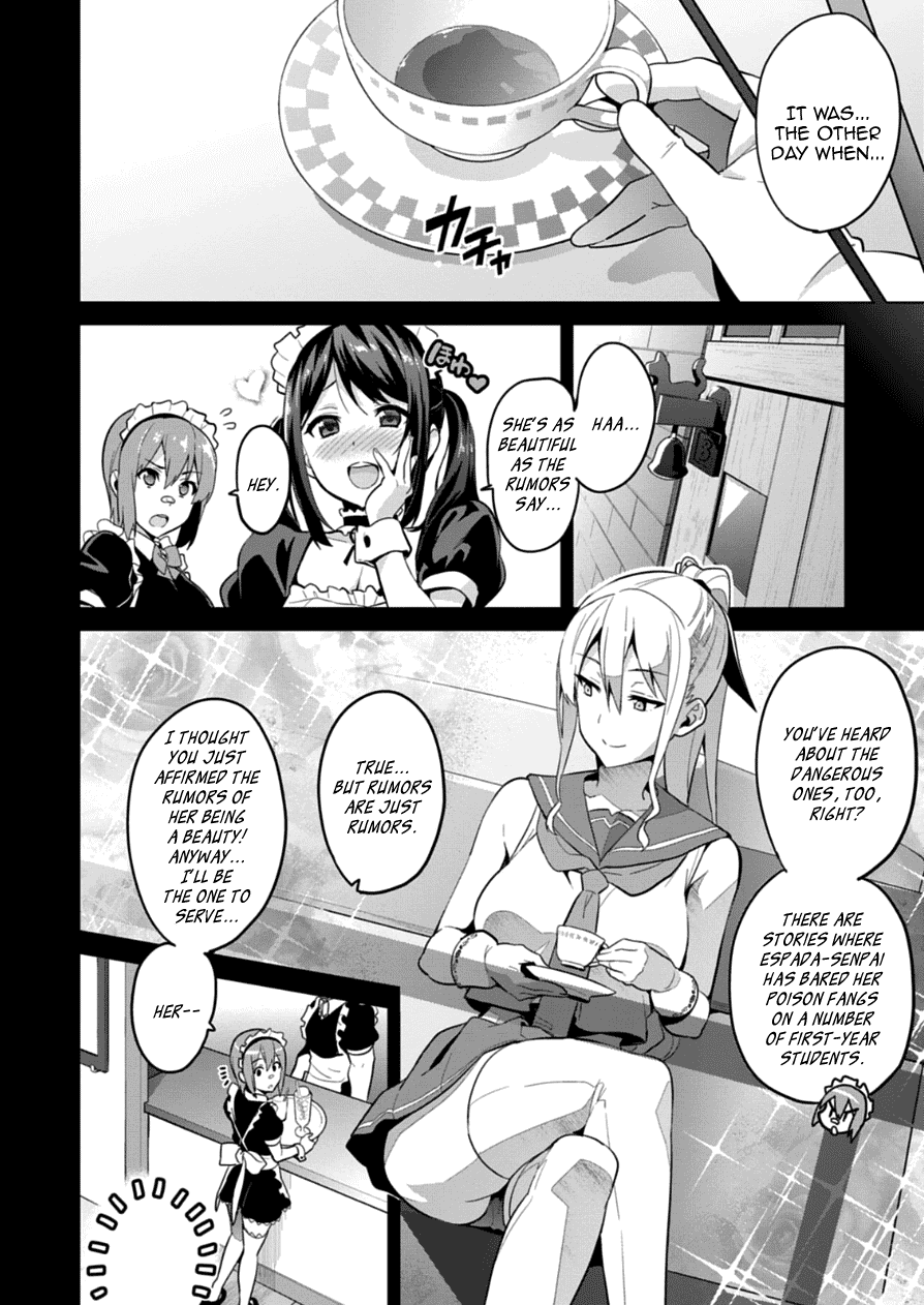 Maken-Ki! Chapter 76.1 page 3 - Chapter 76.1: Espada's Wonderful HAREM Way 1