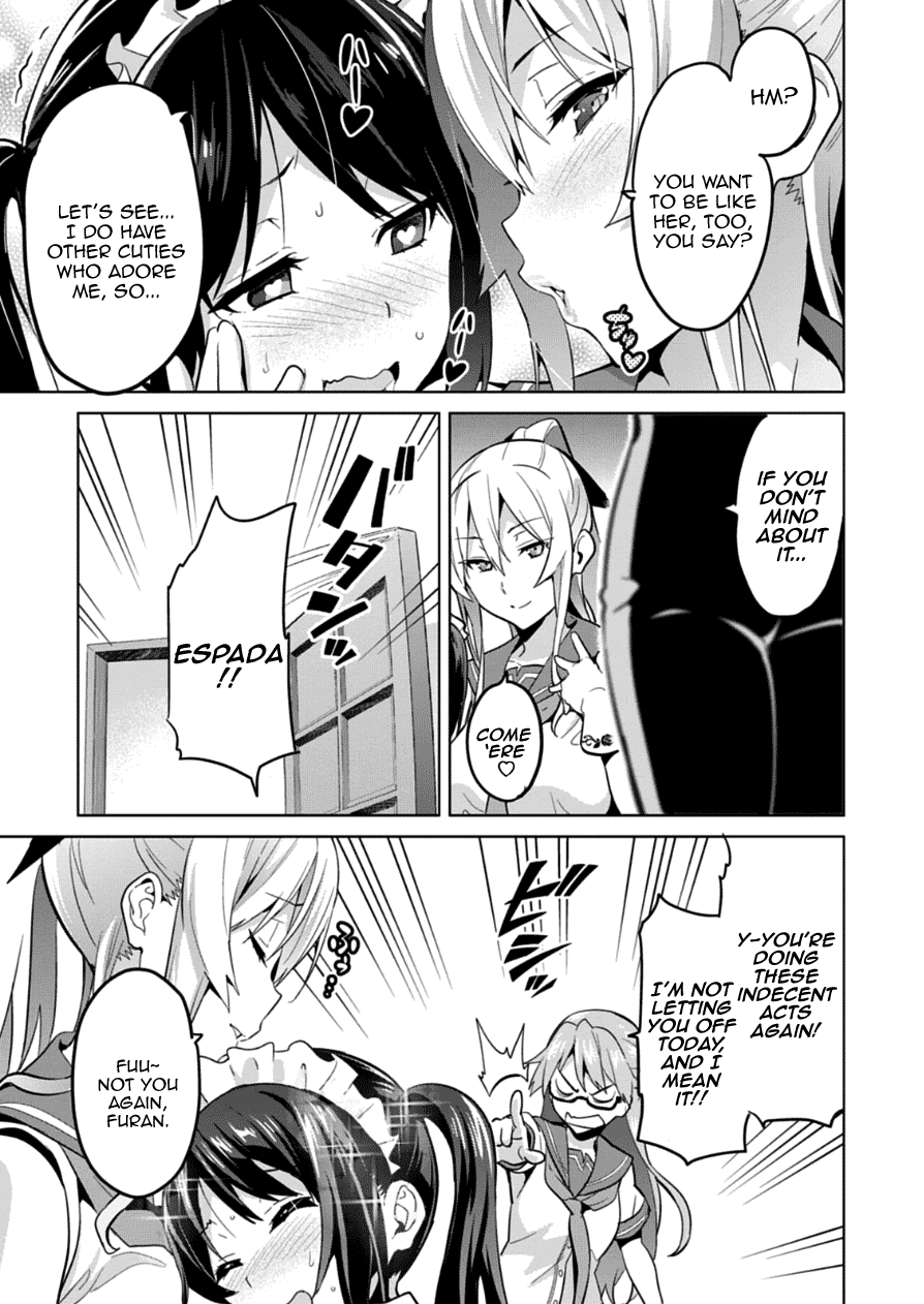 Maken-Ki! Chapter 76.1 page 8 - Chapter 76.1: Espada's Wonderful HAREM Way 1