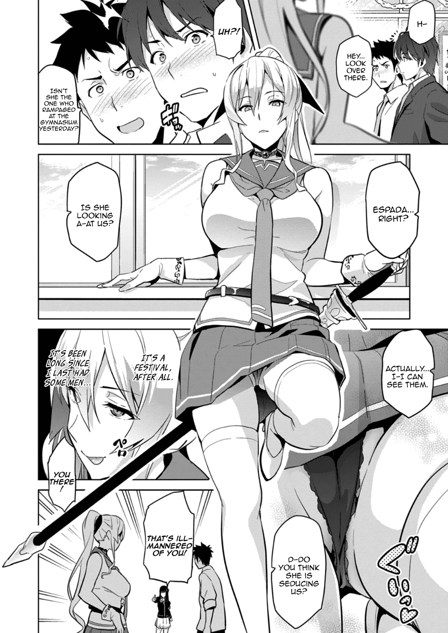 Maken-Ki! Chapter 76.2 page 2 - Chapter 76.2: Espada's Wonderful HAREM Way 2