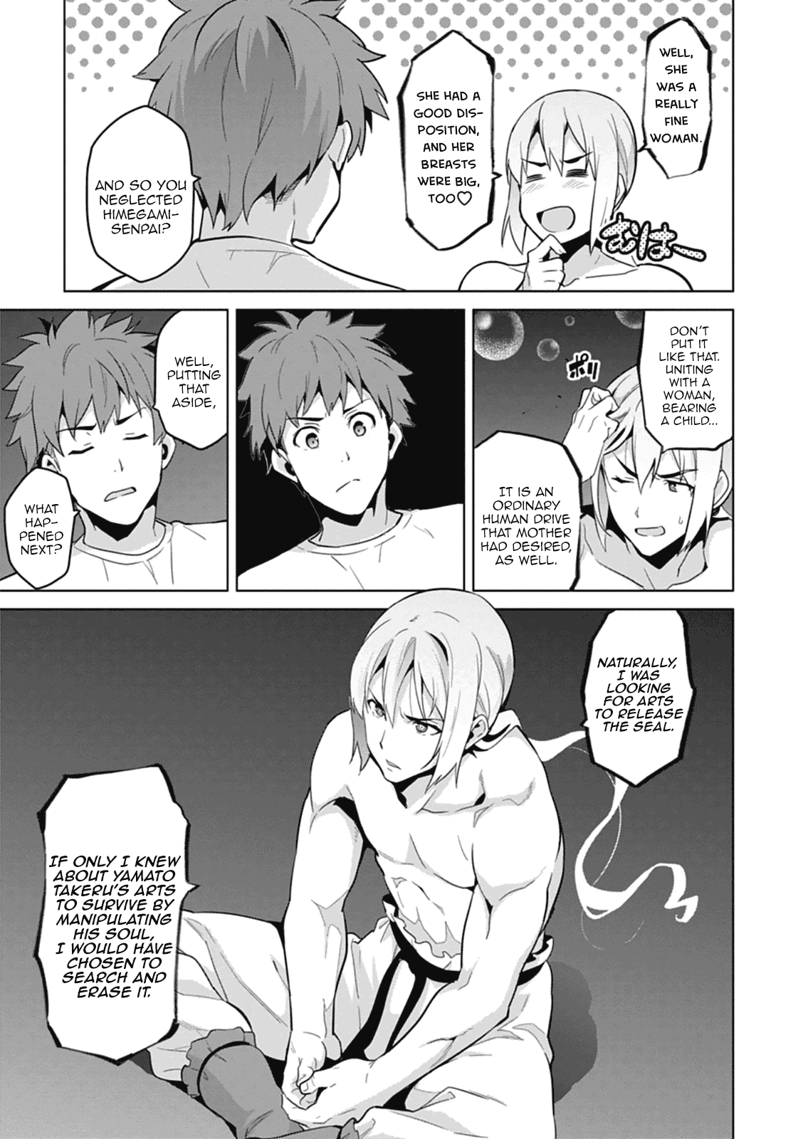 Maken-Ki! Chapter 77 page 11 - Chapter 77: An Inherited Right Arm