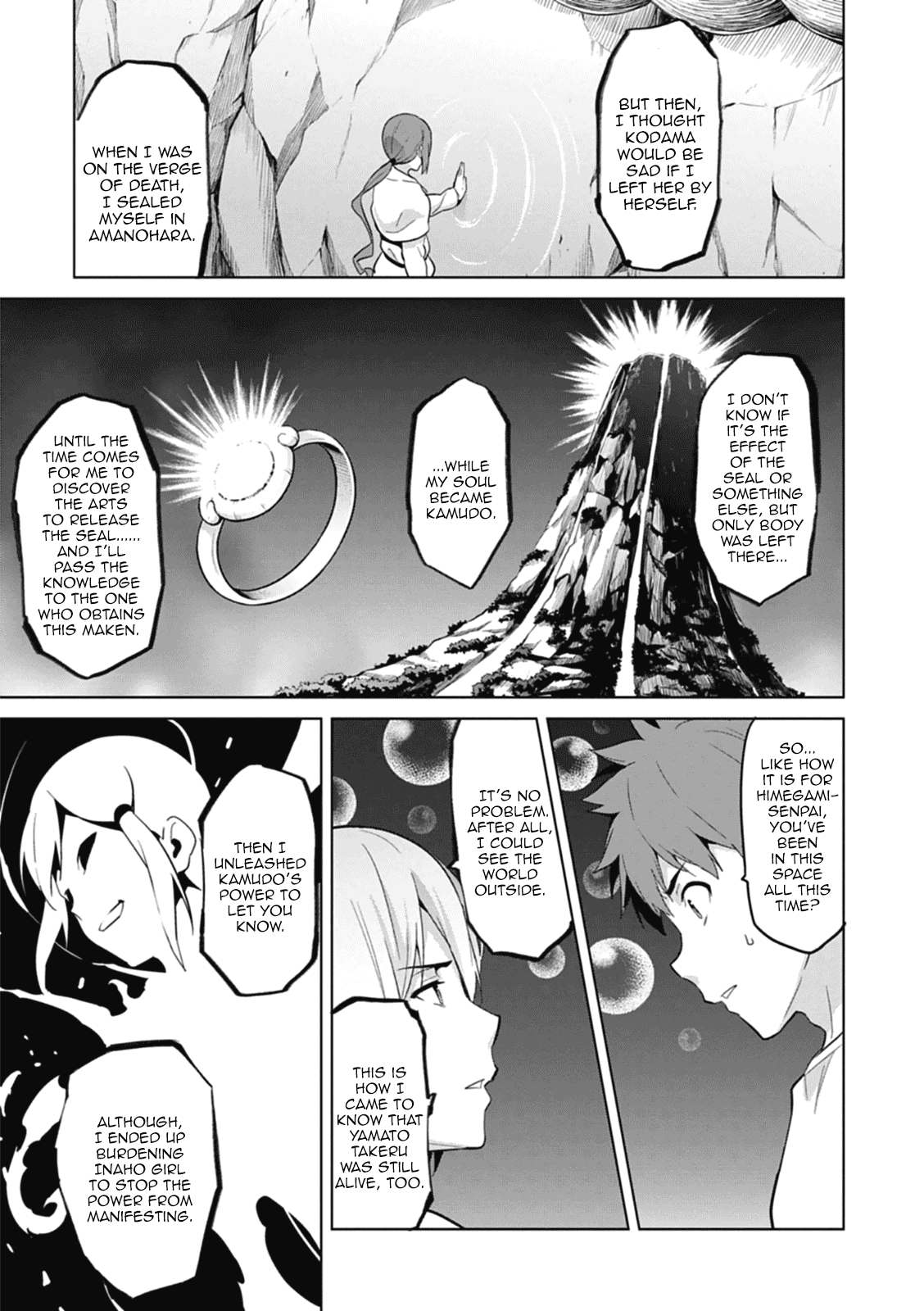 Maken-Ki! Chapter 77 page 13 - Chapter 77: An Inherited Right Arm