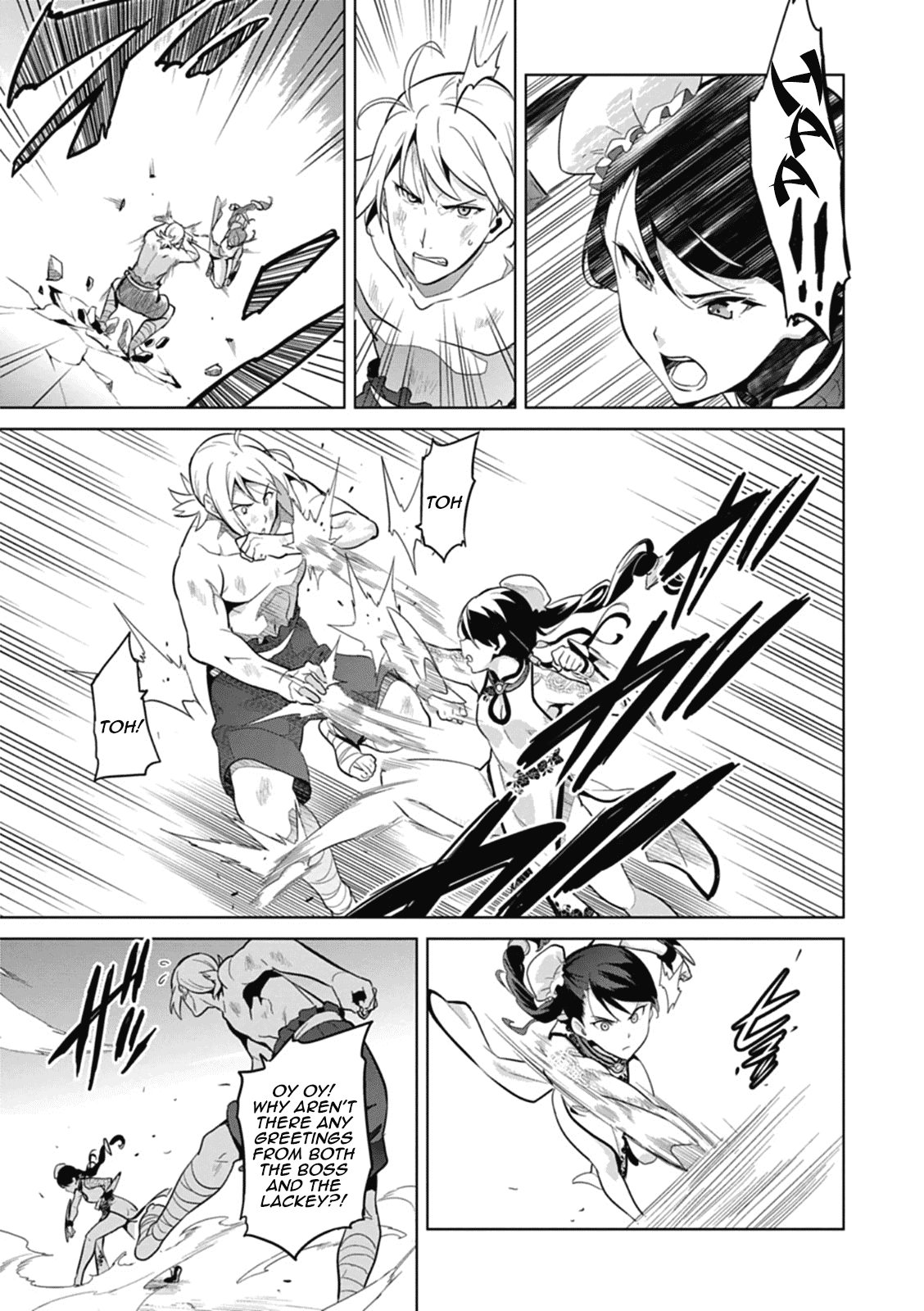 Maken-Ki! Chapter 77 page 17 - Chapter 77: An Inherited Right Arm