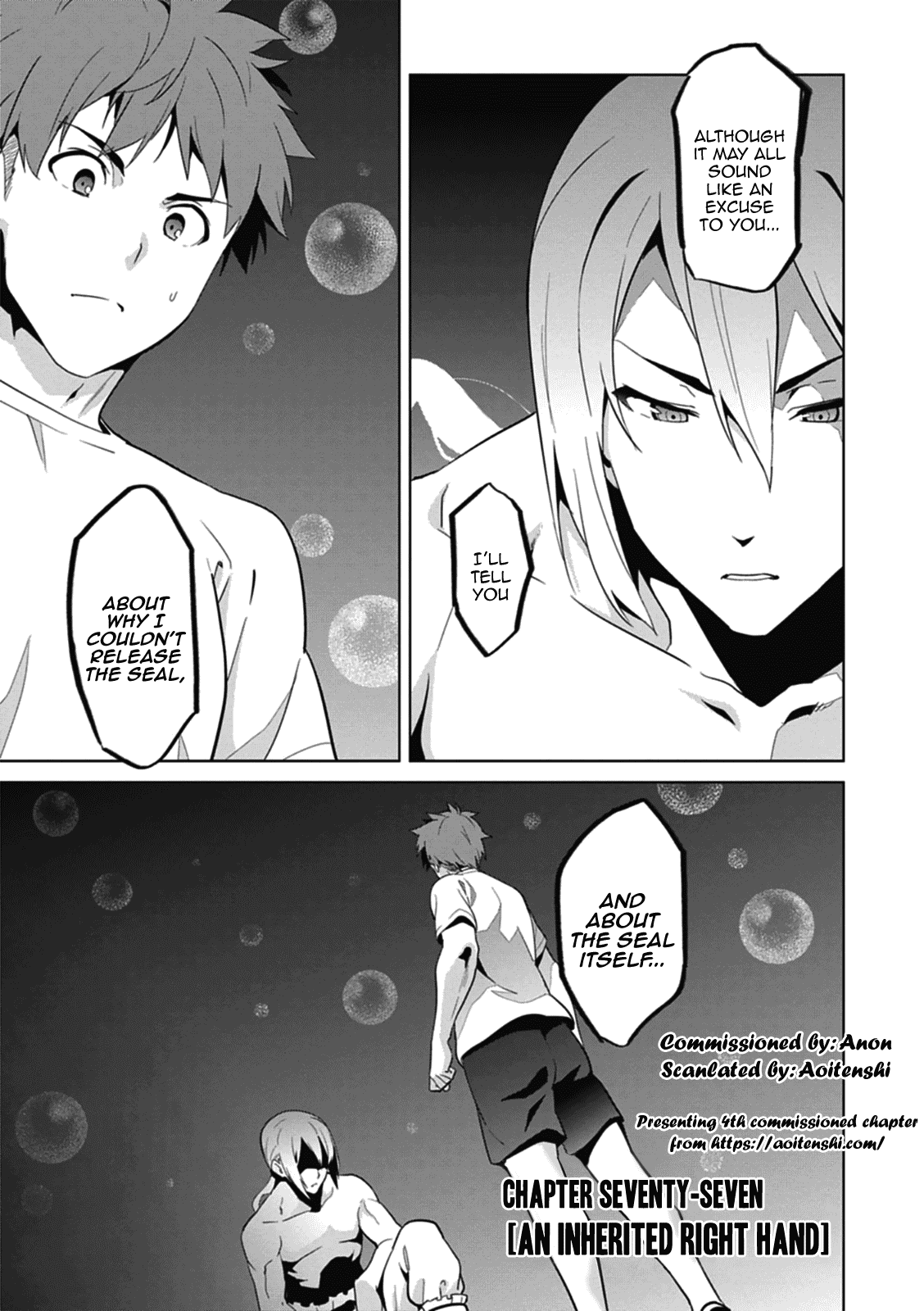Maken-Ki! Chapter 77 page 7 - Chapter 77: An Inherited Right Arm
