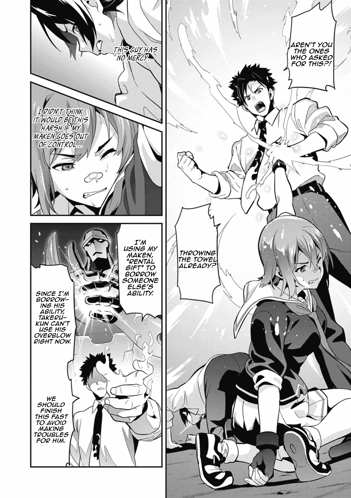 Maken-Ki! Chapter 79 page 14 - Chapter 79: A Maken That Evolves