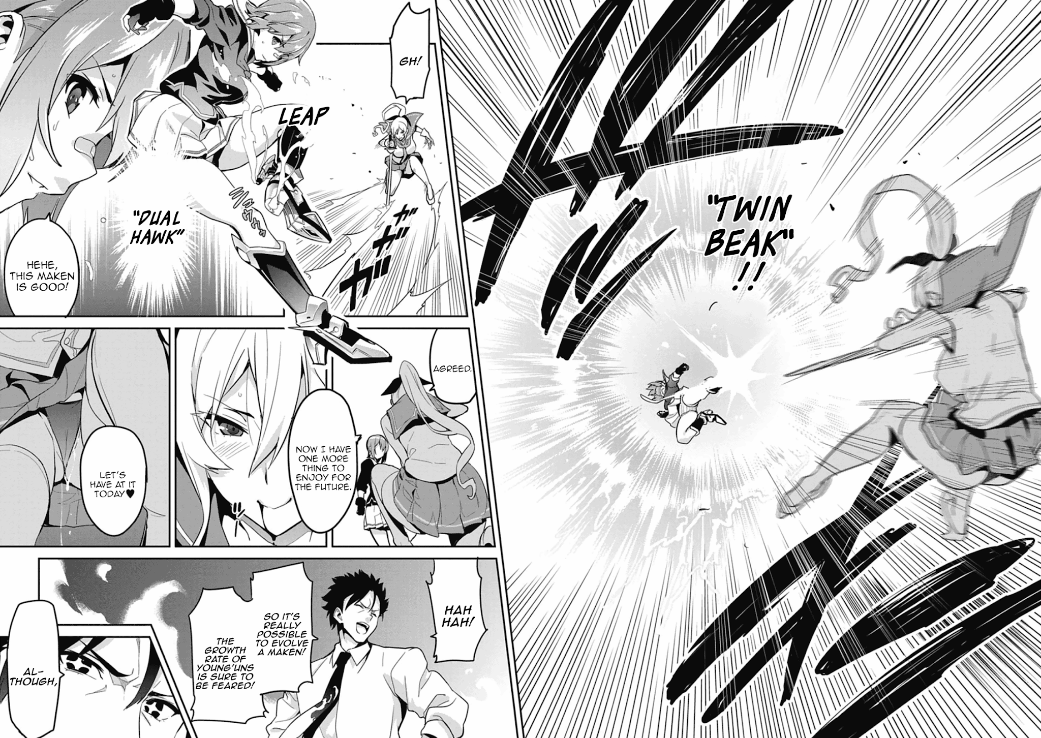 Maken-Ki! Chapter 79 page 22 - Chapter 79: A Maken That Evolves