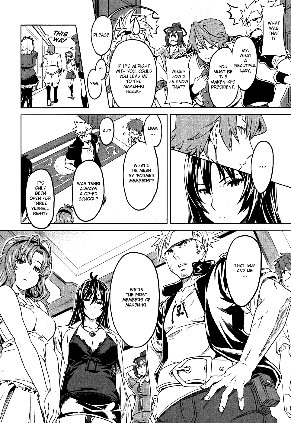 Maken-Ki! Chapter 8 page 12 - Chapter 8: Mercenary Unit - Venus