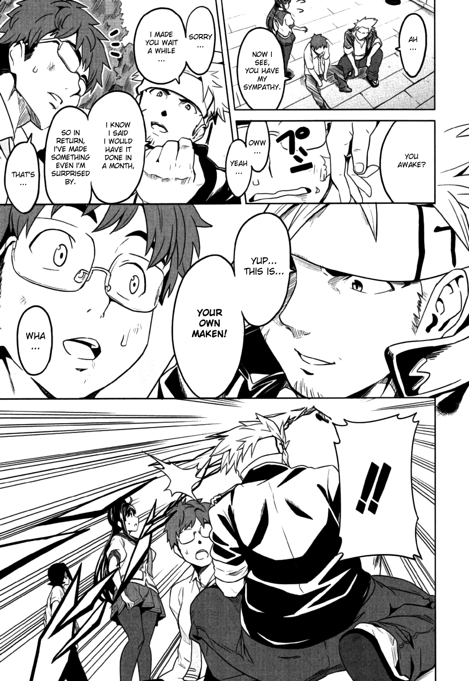 Maken-Ki! Chapter 8 page 5 - Chapter 8: Mercenary Unit - Venus