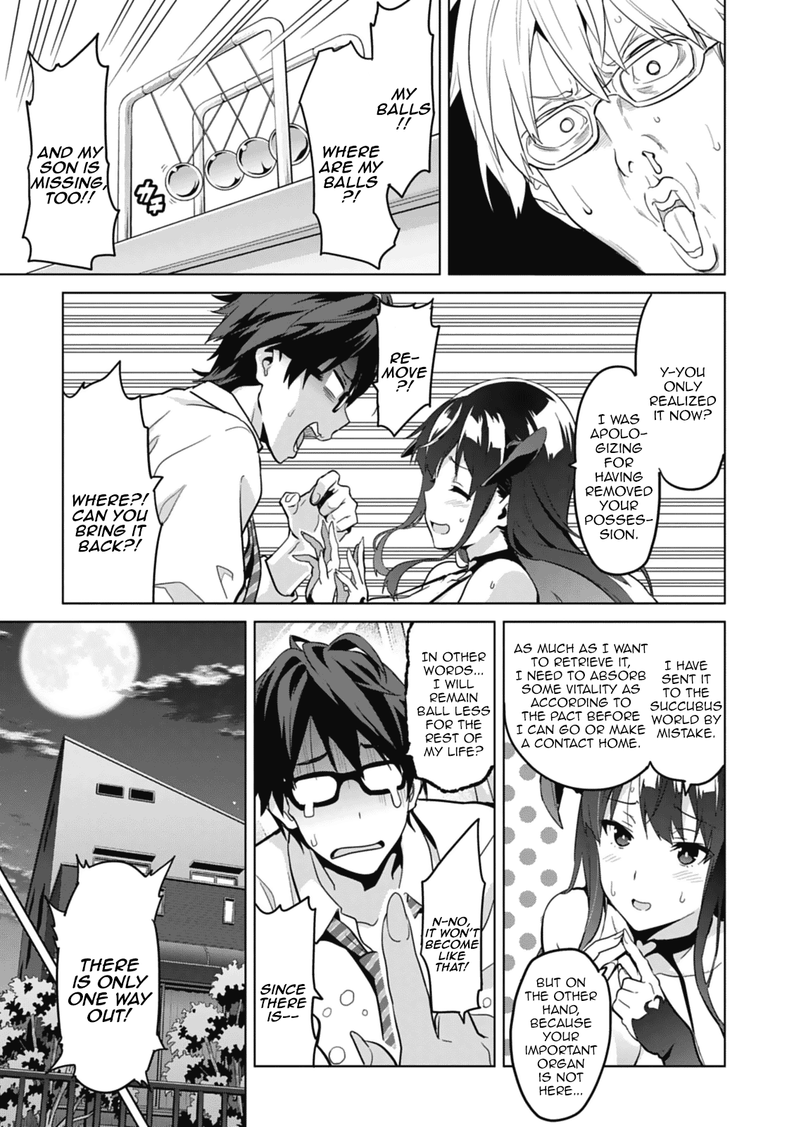 Maken-Ki! Chapter 80.5 page 13 - Chapter 80.5: [Oneshot] She Is an Irregular Succubus