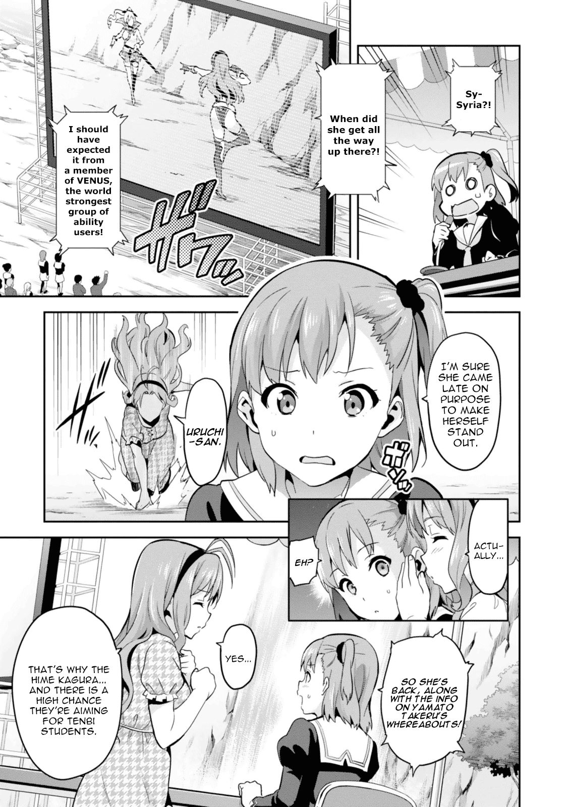 Maken-Ki! Chapter 82 page 11 - Chapter 82: Footsteps of the Evil God