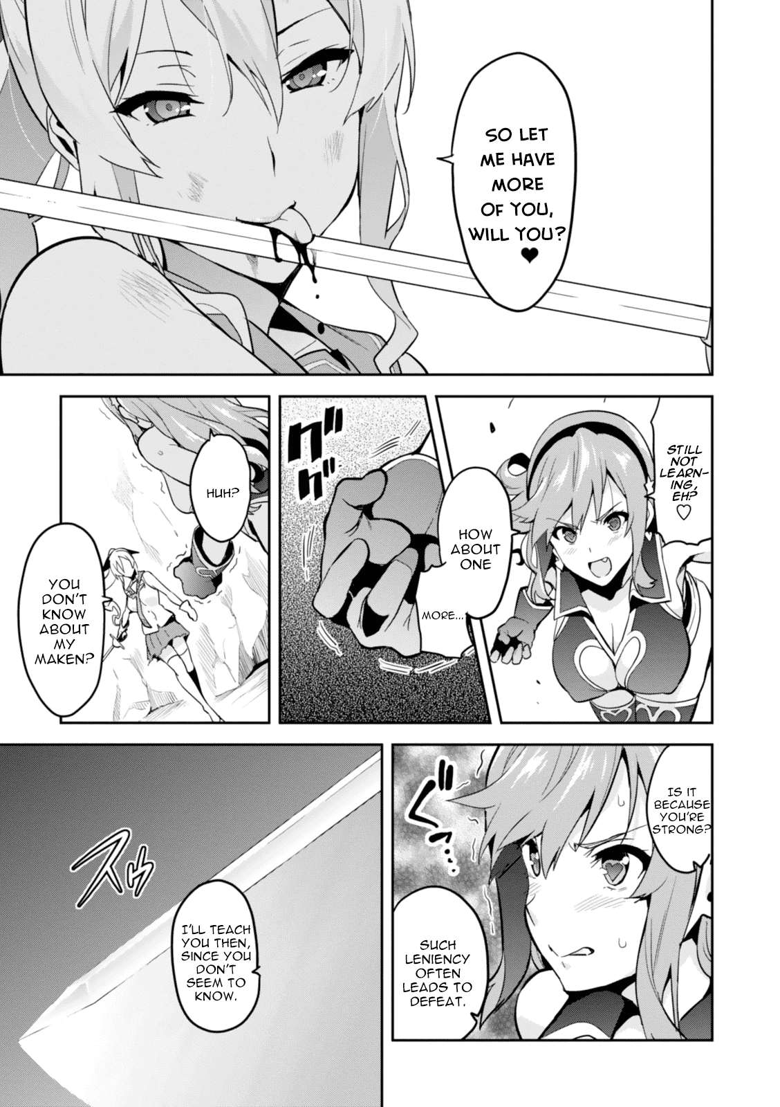 Maken-Ki! Chapter 82 page 19 - Chapter 82: Footsteps of the Evil God