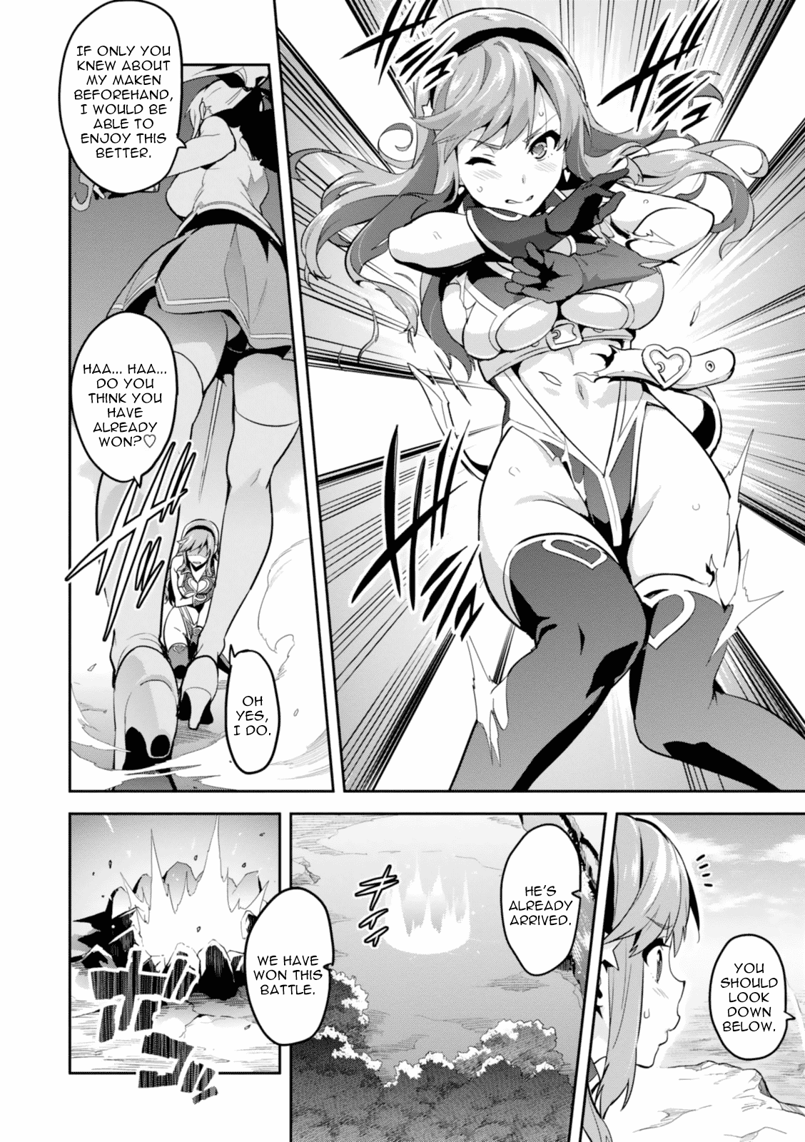 Maken-Ki! Chapter 82 page 22 - Chapter 82: Footsteps of the Evil God