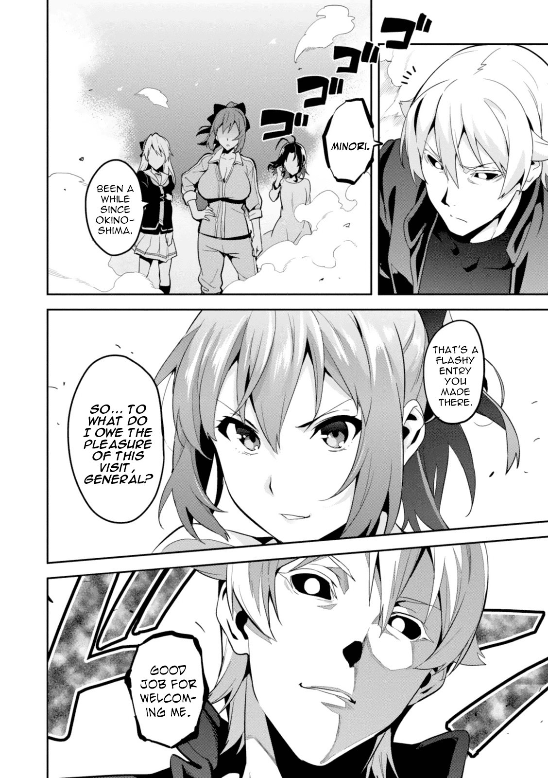 Maken-Ki! Chapter 82 page 25 - Chapter 82: Footsteps of the Evil God