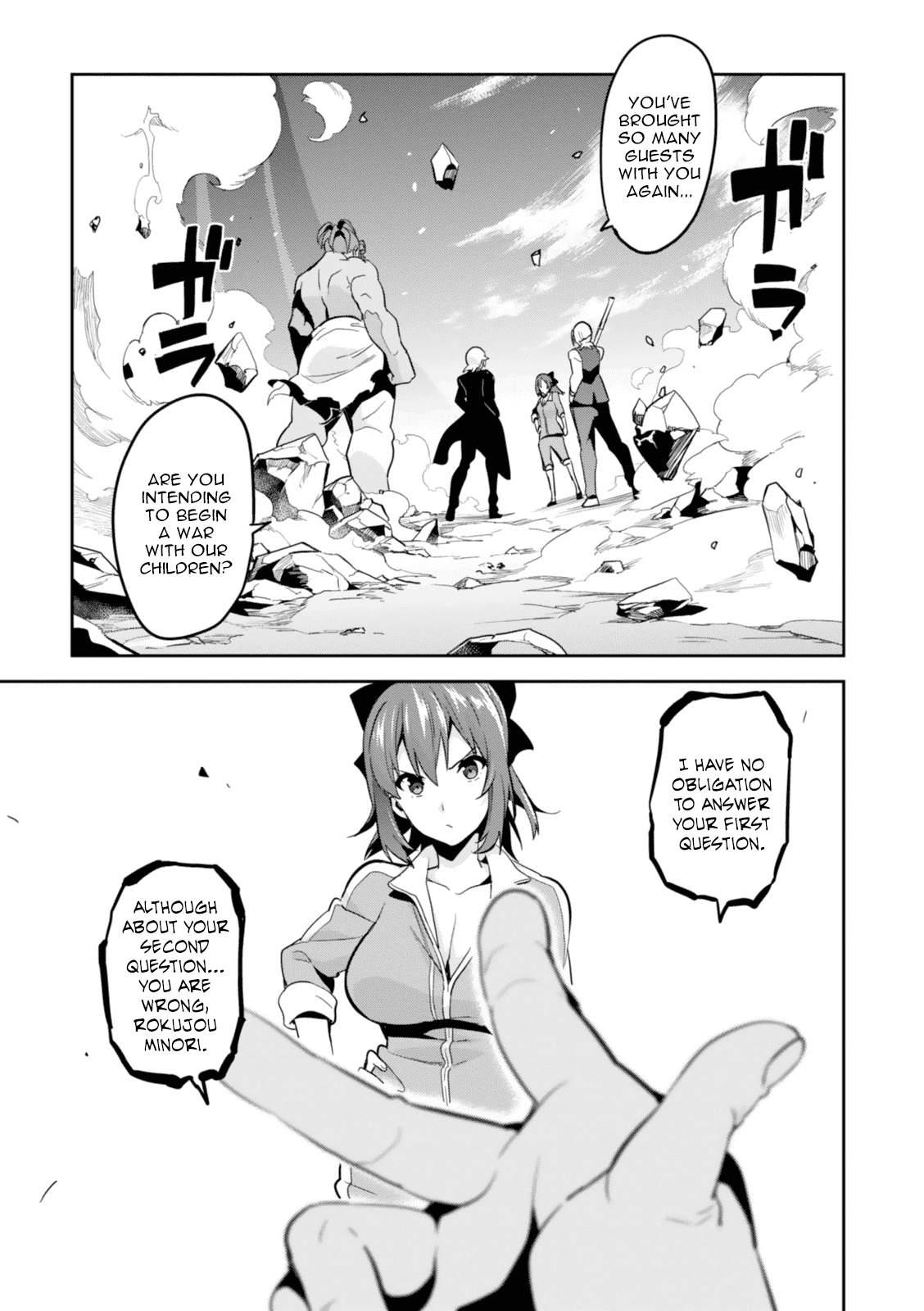 Maken-Ki! Chapter 82 page 26 - Chapter 82: Footsteps of the Evil God