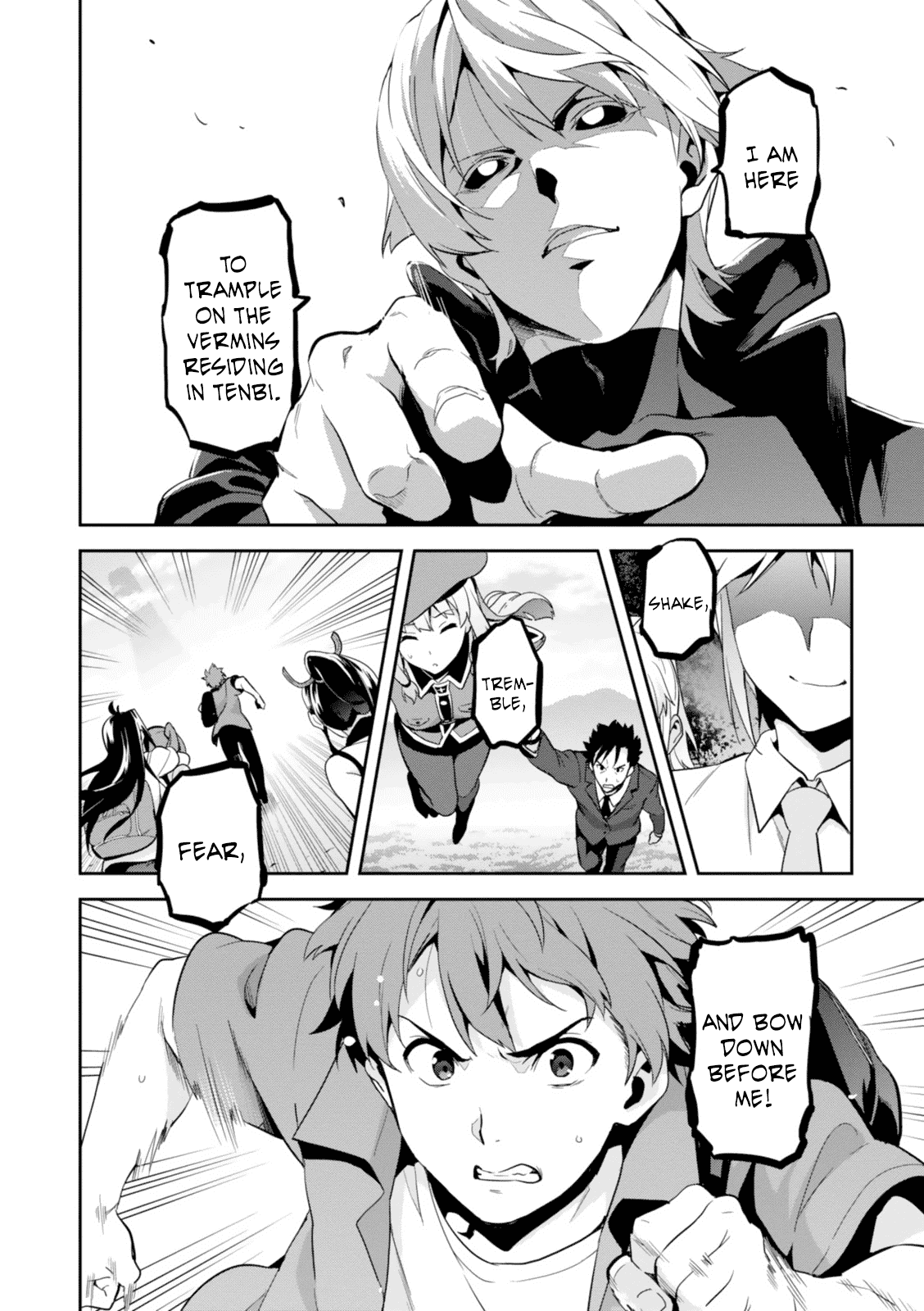Maken-Ki! Chapter 82 page 27 - Chapter 82: Footsteps of the Evil God