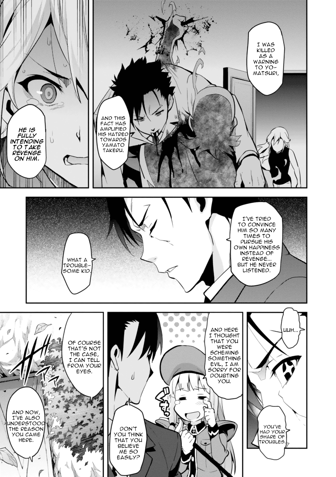 Maken-Ki! Chapter 82 page 5 - Chapter 82: Footsteps of the Evil God