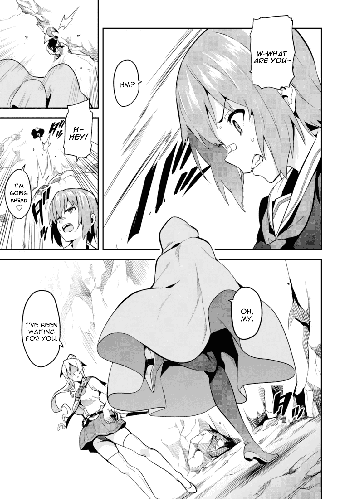 Maken-Ki! Chapter 82 page 9 - Chapter 82: Footsteps of the Evil God