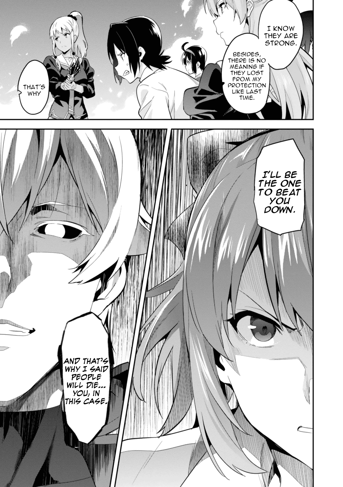 Maken-Ki! Chapter 83 page 12 - Chapter 83: I Wanted to Meet You