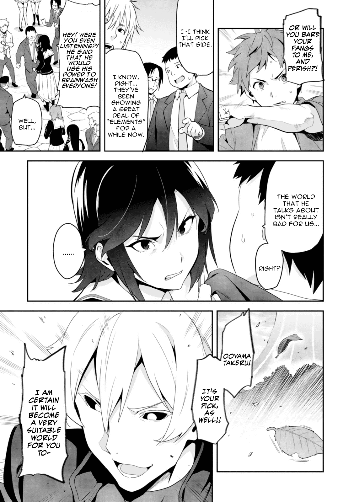 Maken-Ki! Chapter 84 page 8 - Chapter 84: Utopia of the Strong