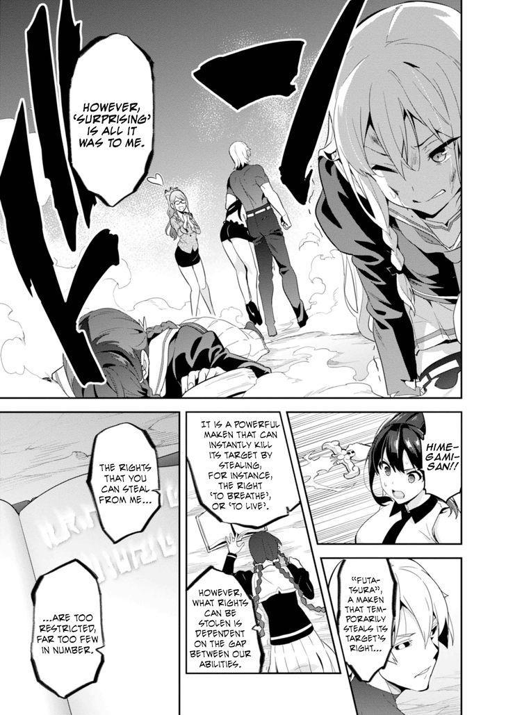 Maken-Ki! Chapter 87 page 15 - Chapter 87: Overlapping Powers