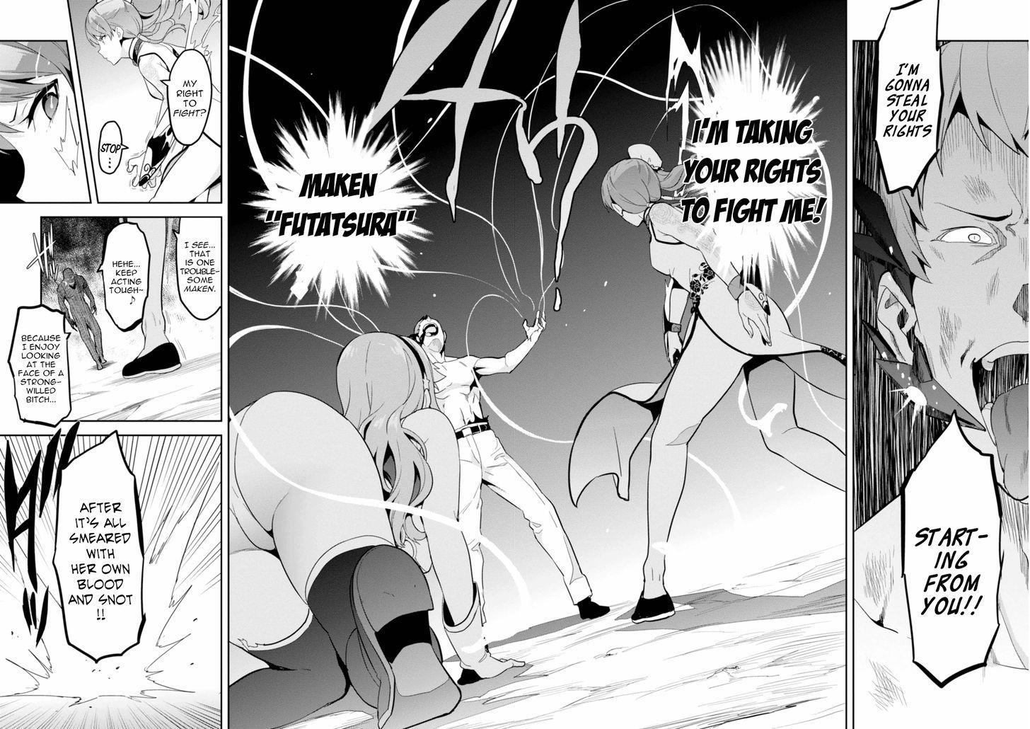 Maken-Ki! Chapter 88 page 12 - Chapter 88: Irreplaceable Time