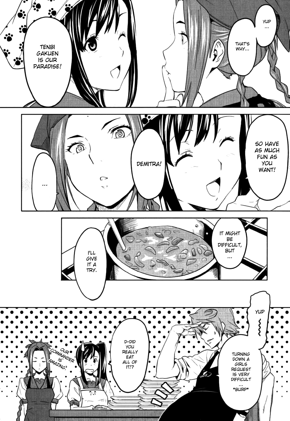 Maken-Ki! Chapter 9 page 10 - Chapter 9: A Day in Tenbi - Exchange Student Chapter