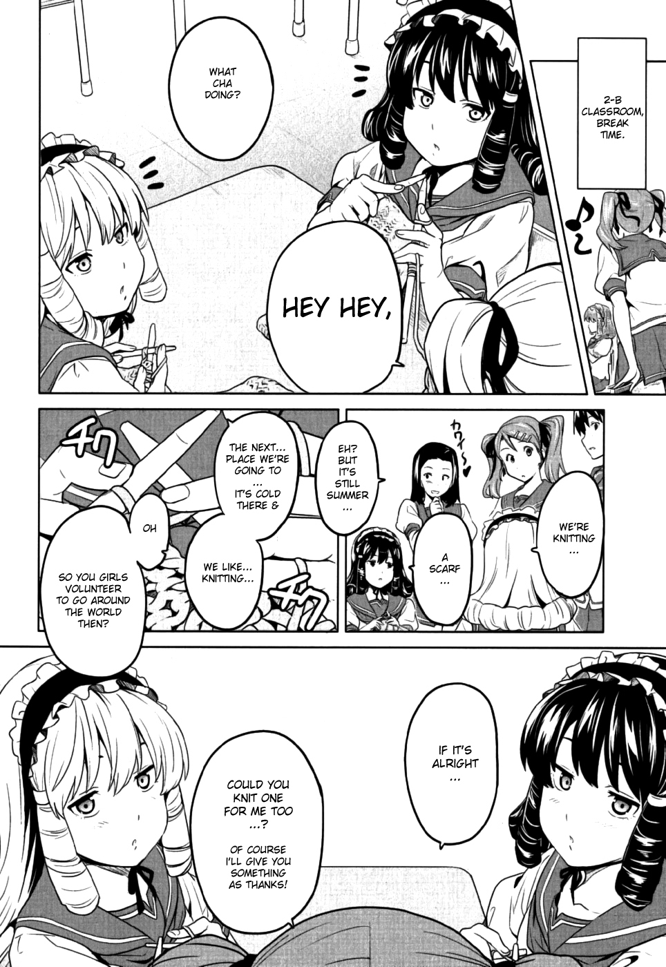 Maken-Ki! Chapter 9 page 4 - Chapter 9: A Day in Tenbi - Exchange Student Chapter