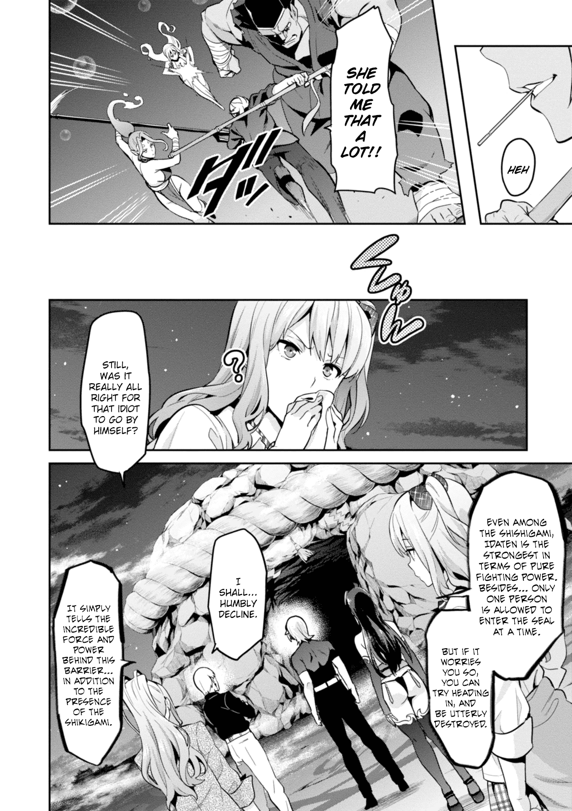 Maken-Ki! Chapter 90 page 9 - Chapter 90: Go, Decisive Battle:Amanohara