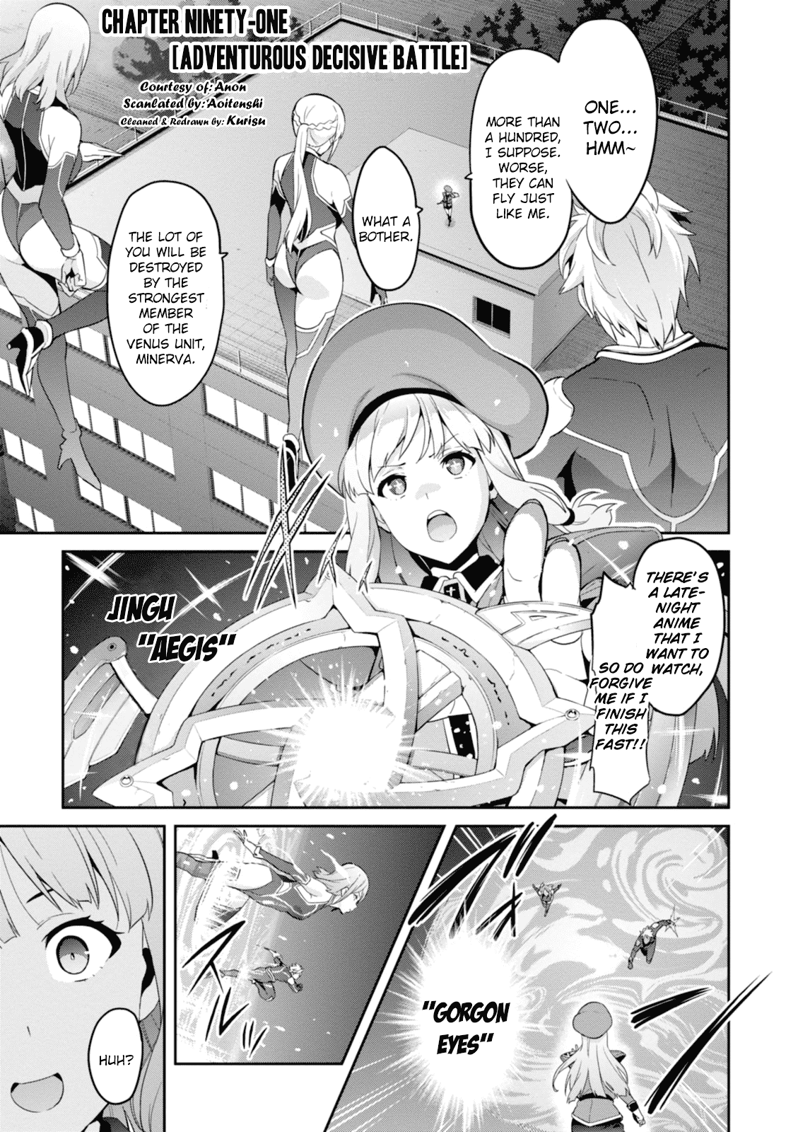 Maken-Ki! Chapter 91 page 1 - Chapter 91: Adventurous Decisive Battle
