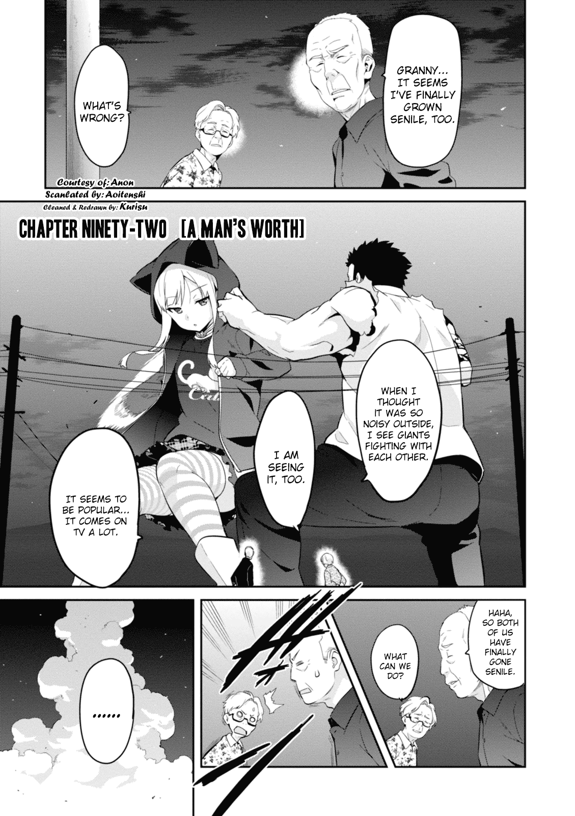 Maken-Ki! Chapter 92 page 1 - Chapter 92: A Man’s Worth