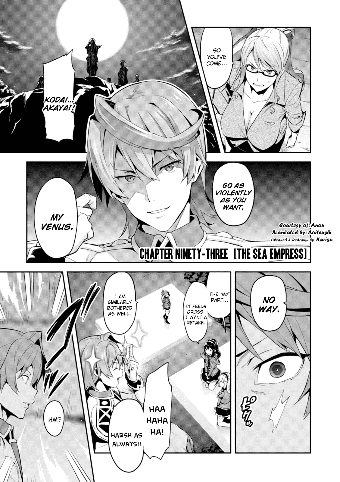 Maken-Ki! Chapter 93 page 1 - Chapter 93: The Sea Empress