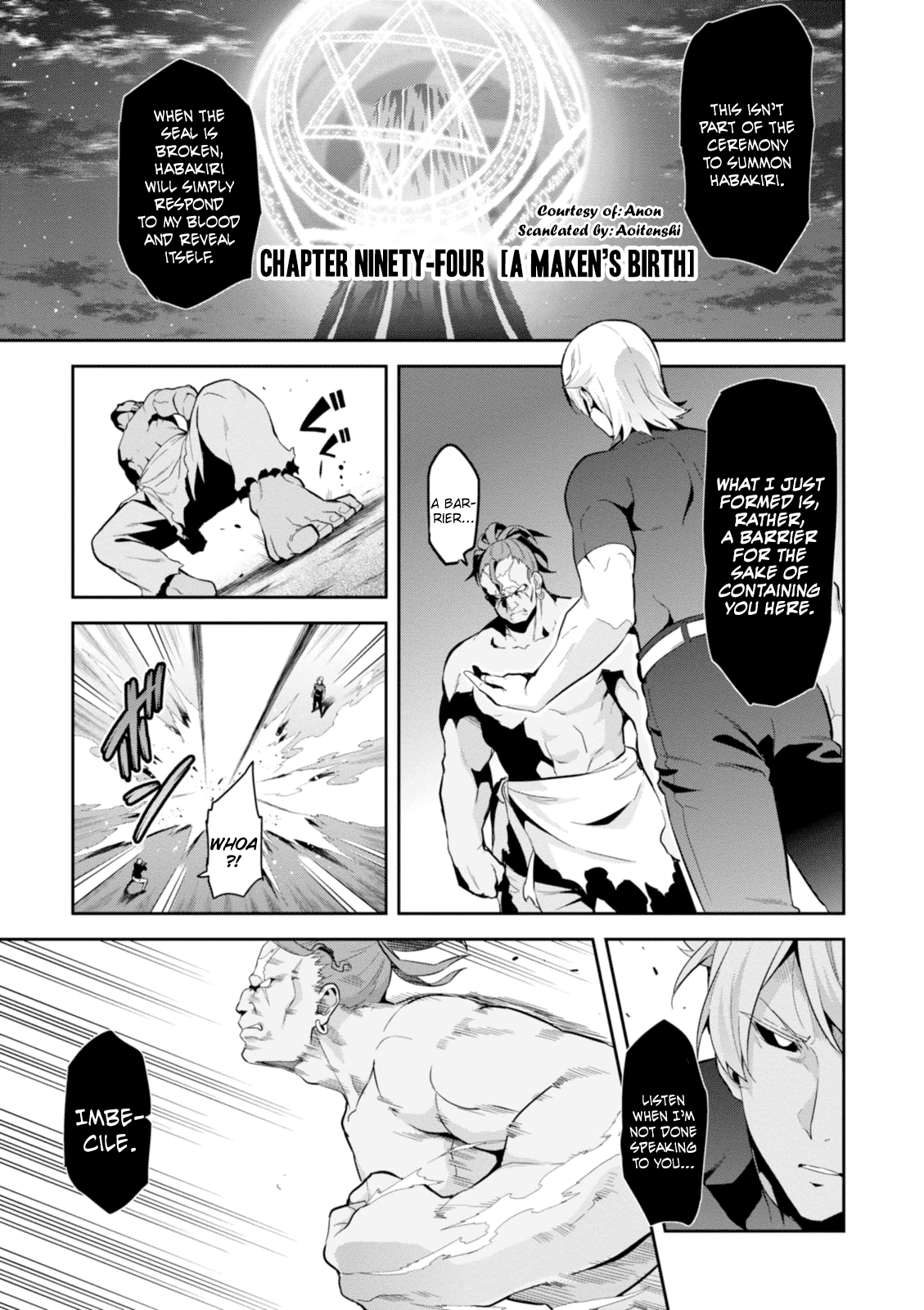 Maken-Ki! Chapter 94 page 1 - Chapter 94: A Maken’s Birth